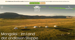 Desktop Screenshot of mongolei-special-tours.de