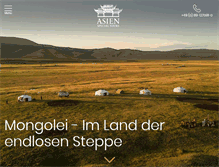 Tablet Screenshot of mongolei-special-tours.de